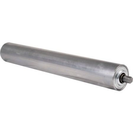 OMNI METALCRAFT 1.9" Dia. x 9 Ga. Steel Roller for 15" O.A.W. Omni Conveyors, ABEC Bearings 42215-15-GP
